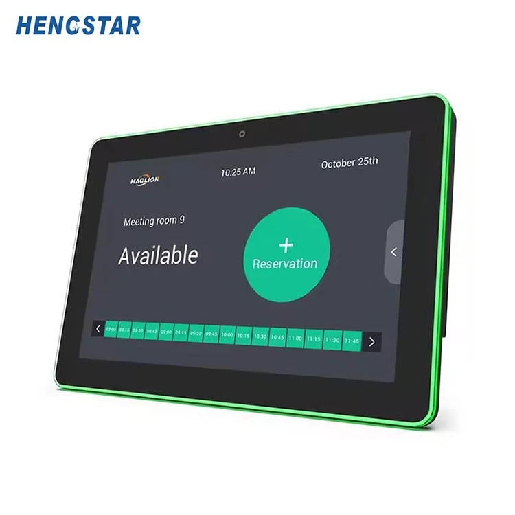 1 + conference room door tablet